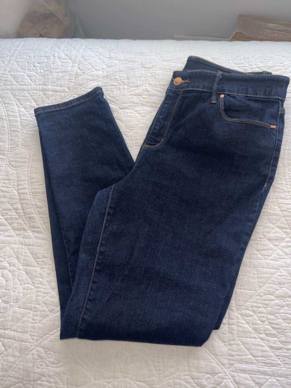 Chico’s Dark Blue Denim Jeans Size 12